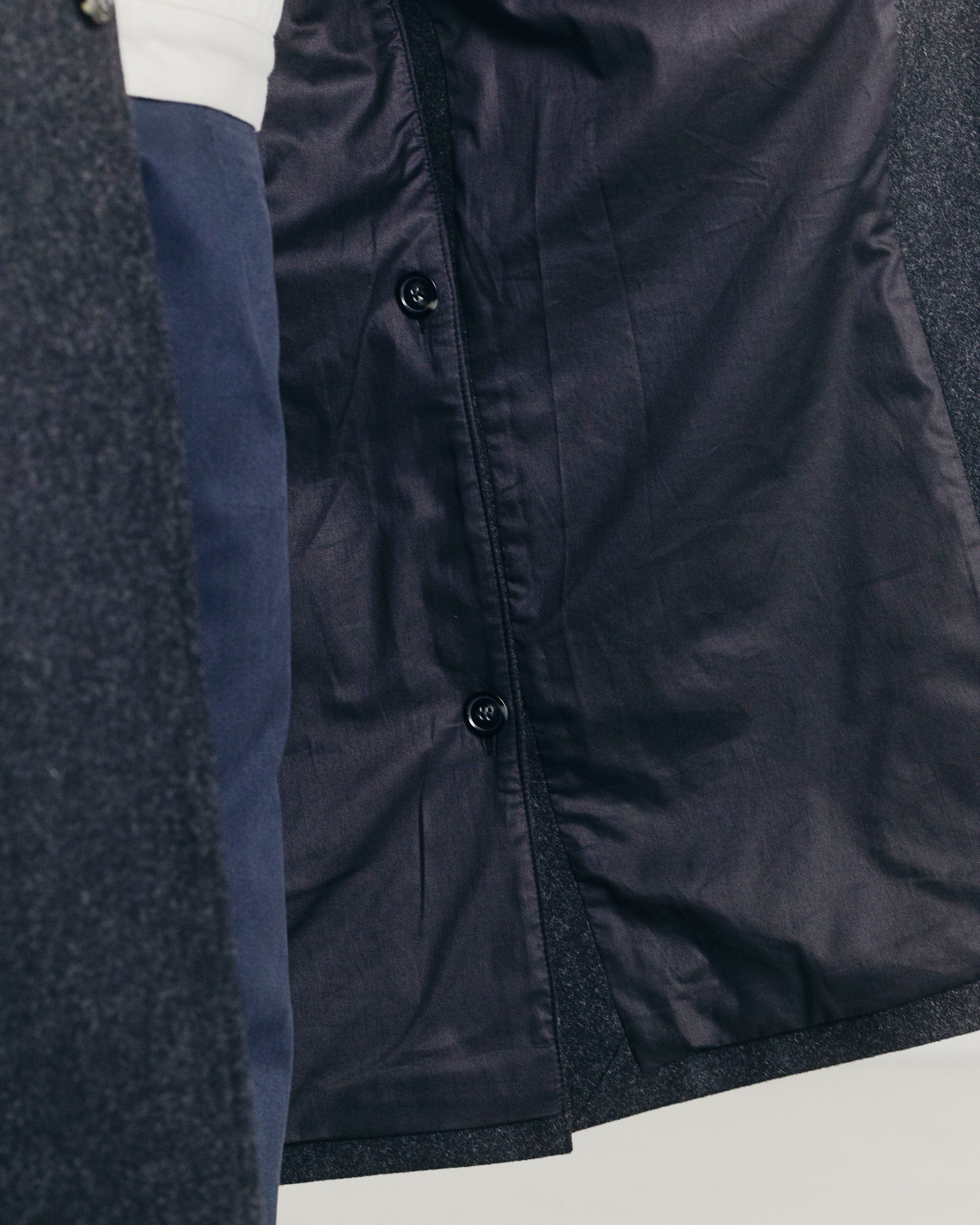 Coat Fenté 125 - Dark Heather Grey - AW25 - COLTESSE