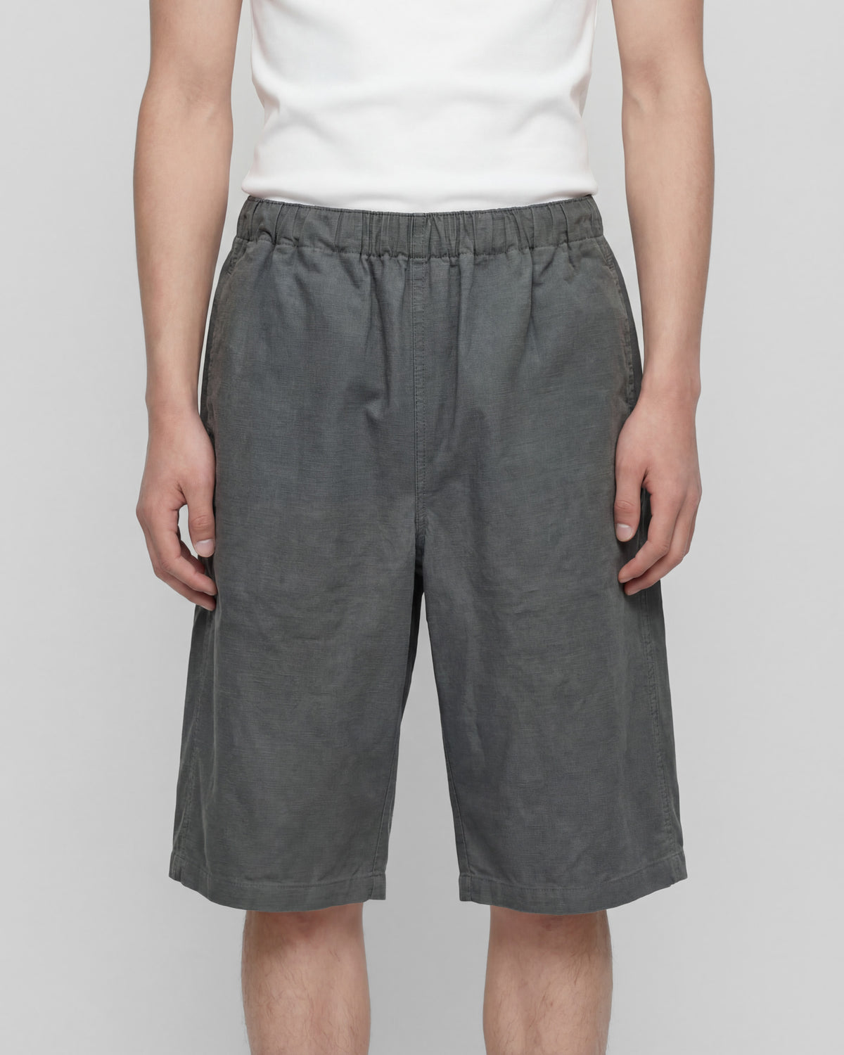 Meridies - Ripstop gris foncé délavé - COLTESSE - SHORT
