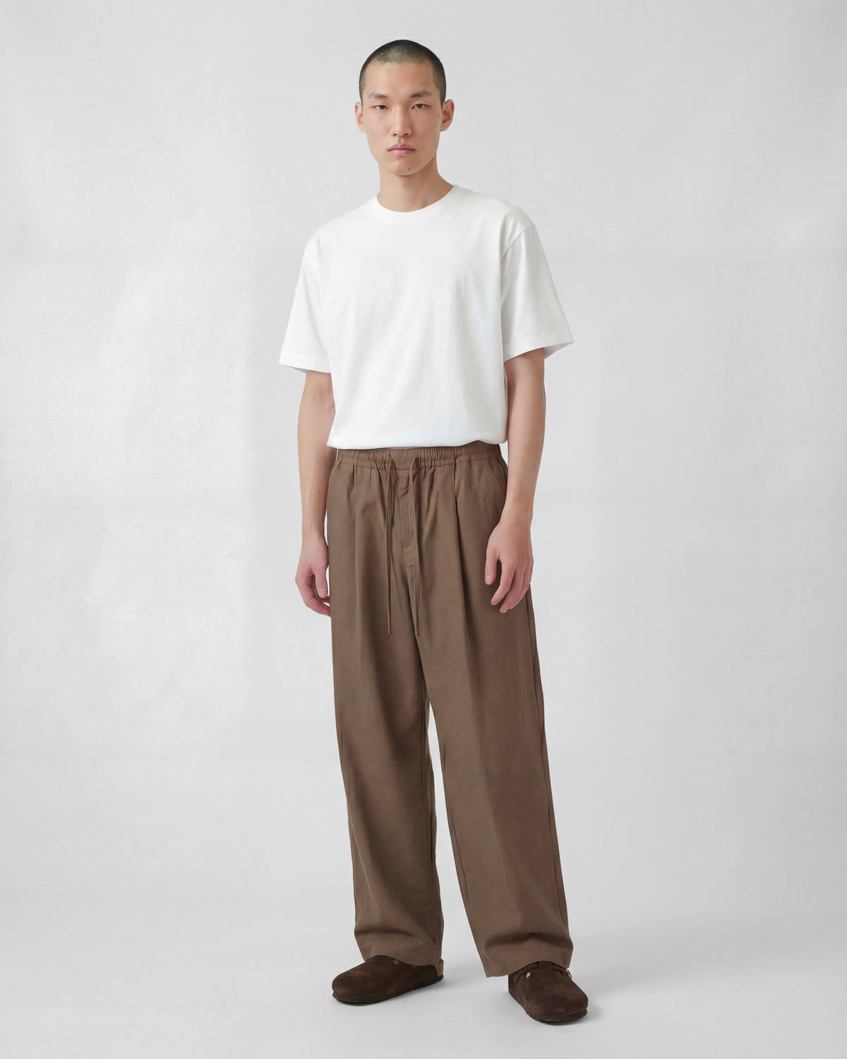 Oversized Baggy - Tabac - COLTESSE - PANTALONS