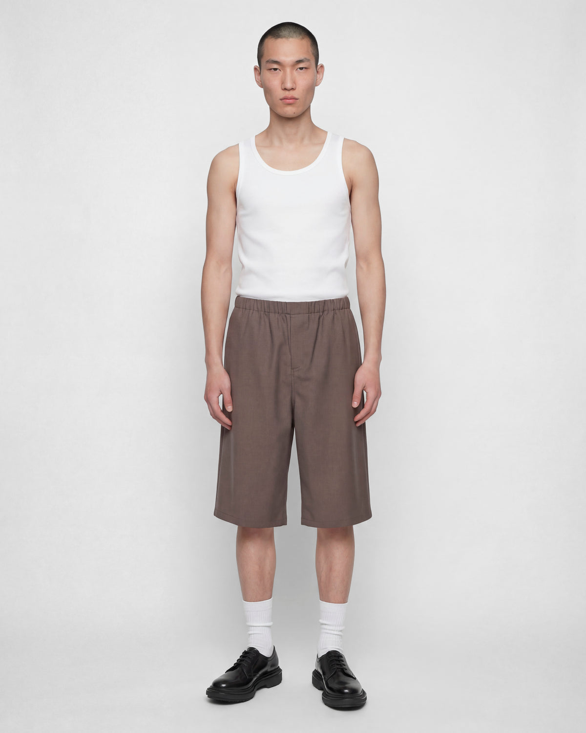 Short large - Argile fumée - COLTESSE - SHORT LARGE