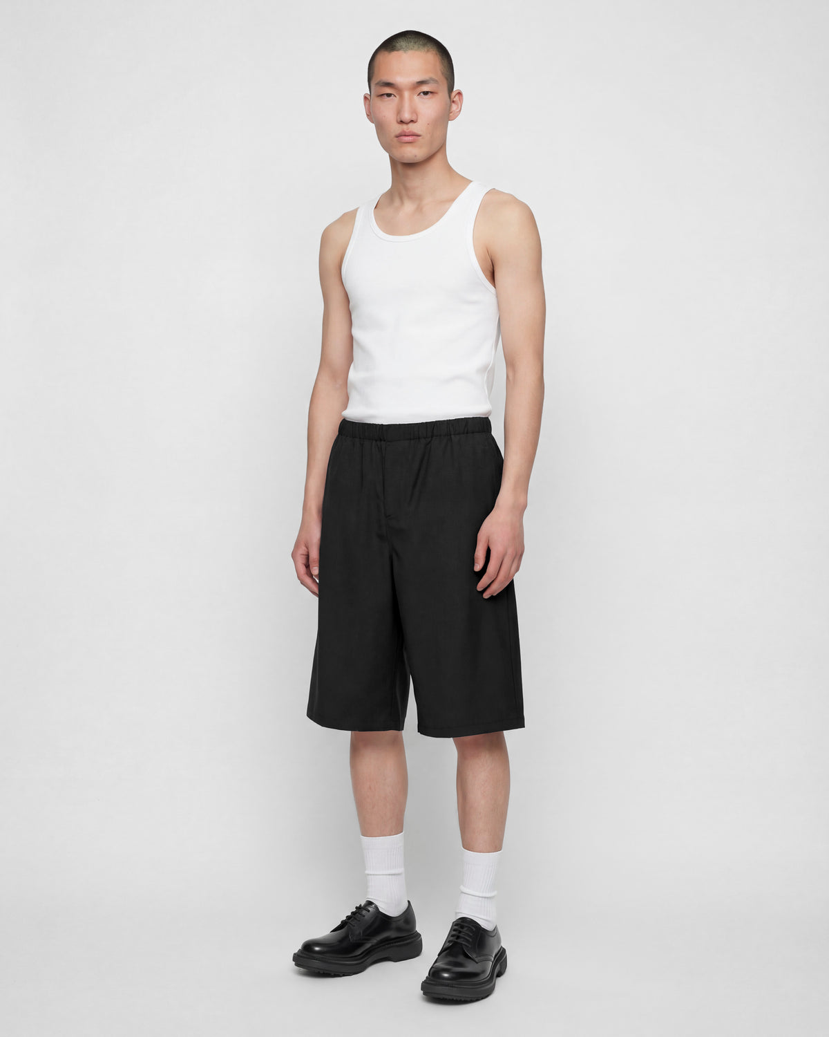 Large Shorts - Black - COLTESSE - LARGE SHORTS