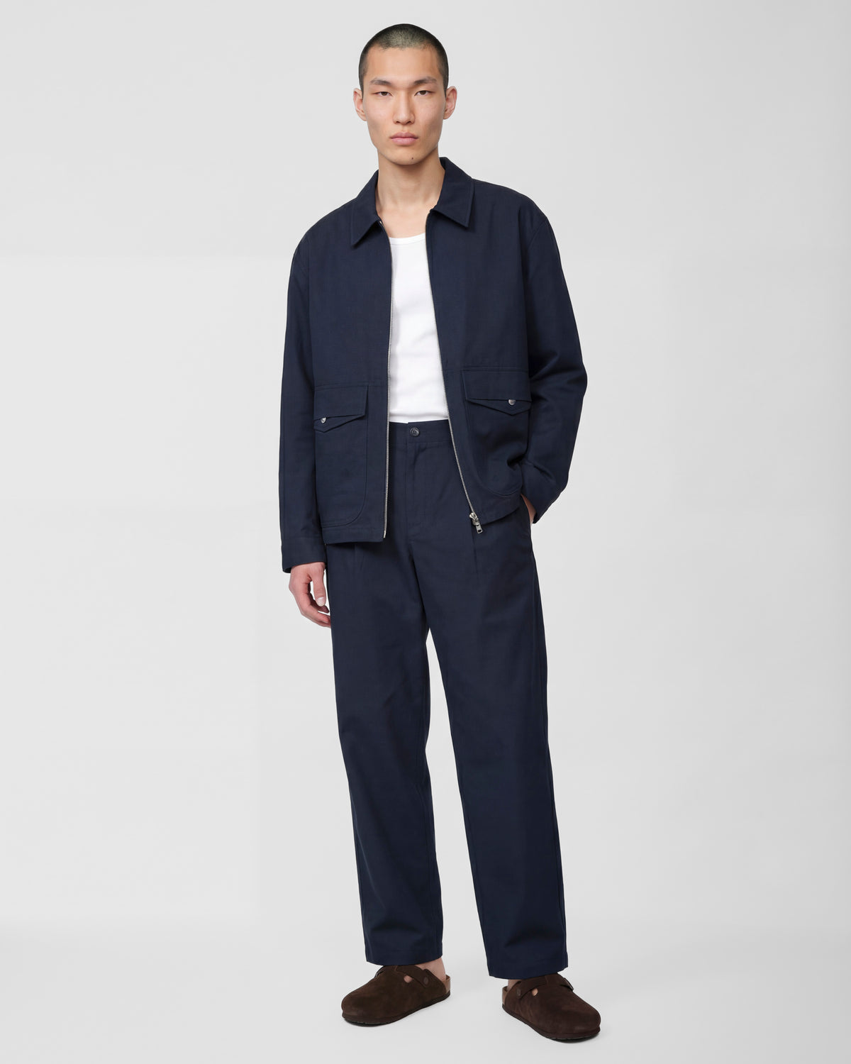 Solis Jacket - Dark Navy - COLTESSE - JACKET