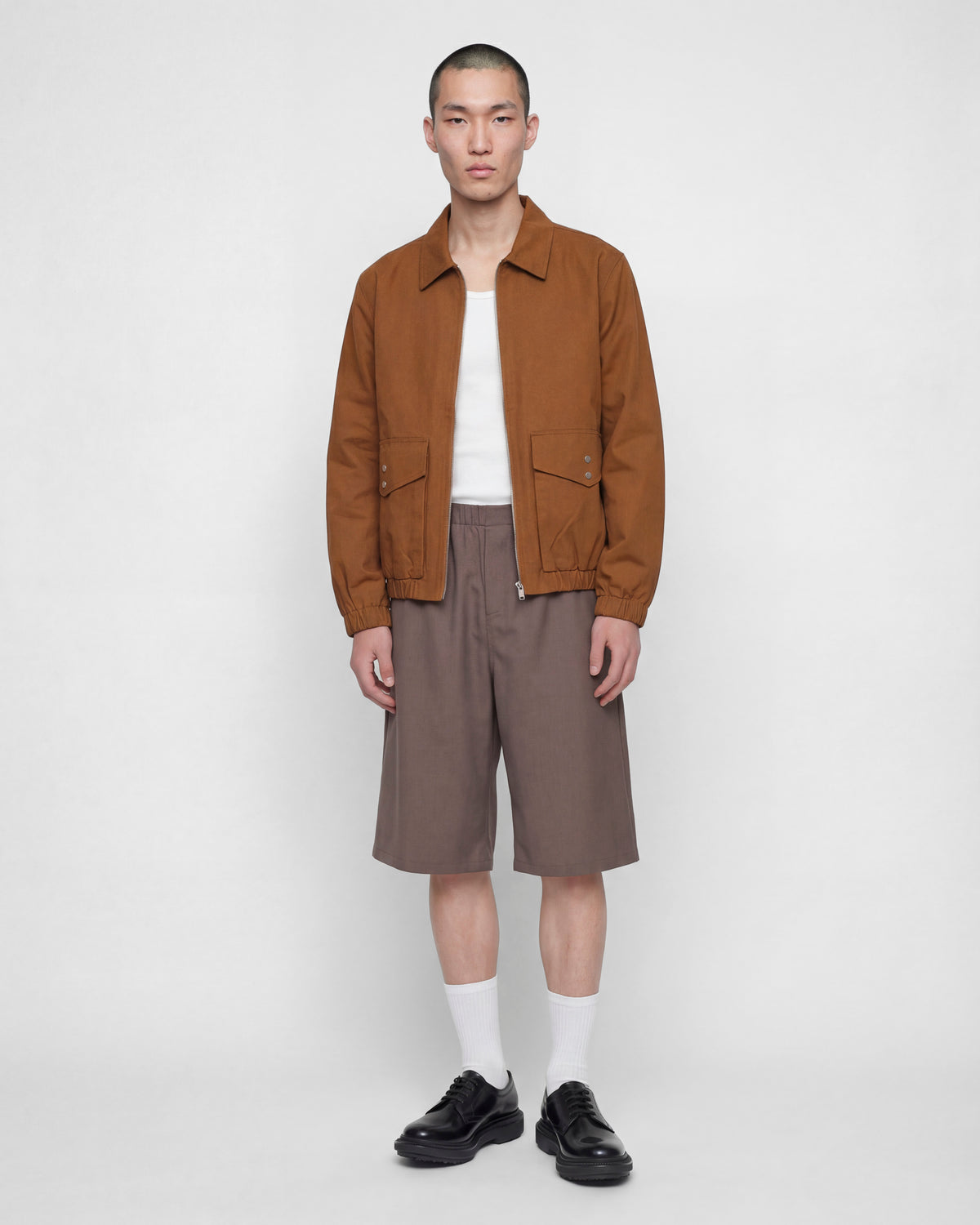 Trainspotter Jacket - Camel - COLTESSE - JACKET